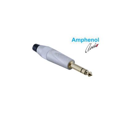 AMPHENOL (TS3PN-AU) 6.3MM STEREO FİŞ (E) SATEN KAPLAMA