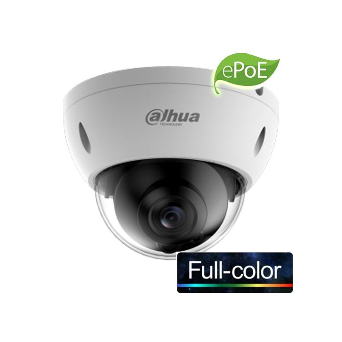 DAHUA (IPC-HDBW4239R-ASE-NI-0360B) 1/2.8 CMOS 2MP 3.6MM IP67 IK10 e-POE METAL DOME FULL COLOR IP KAM