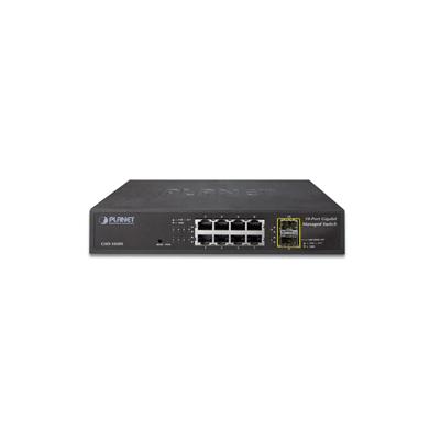 PLANET (GSD-1020S) 8PORT 10/100/1000 2 PORT SFP MANAGED SWITCH