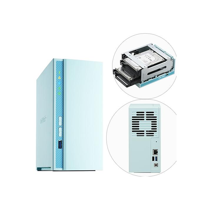 QNAP (TS-230) 2xHDD 1xGLAN USB 3.0 NAS SERVER
