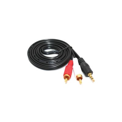 TEKNOGREEN (TKRS-015) 1,5 MT.3.5mm STEREO/2*RCA KABLO (GOLD)