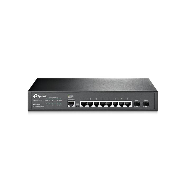 TP-LINK (T2500G-10TS) JETSTREAM 8 PORT 10/100/1000 L2 2xSFP YÖNETİLEBİLİR SWITCH