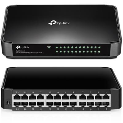 TP-LINK (TL-SF1024M) 24 PORT 10/100 DESKTOP SWITCH