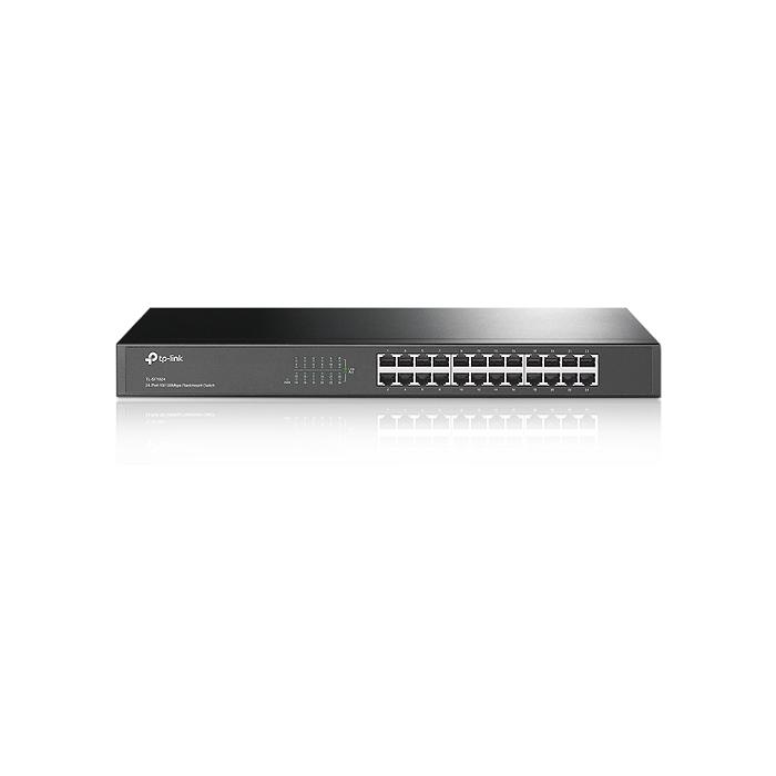TPLINK (TL-SF1024) 24 PORT 10/100 RACMOUNT SWITCH