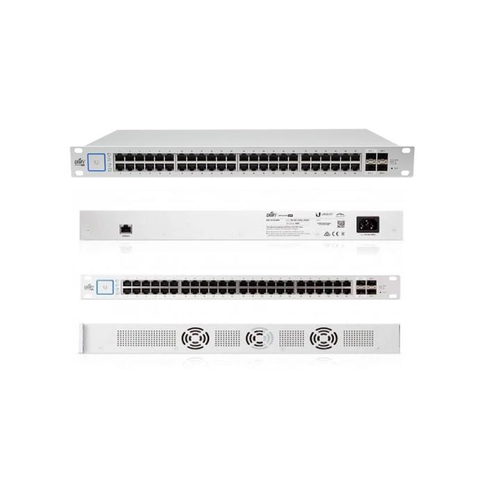 UBNT (US-48-500W) 48 PORT 500W GIGABIT 2x1/10 SFP 2x1Gbps L2/L3 POE SWITCH (YÖNETİLEBİLİR)
