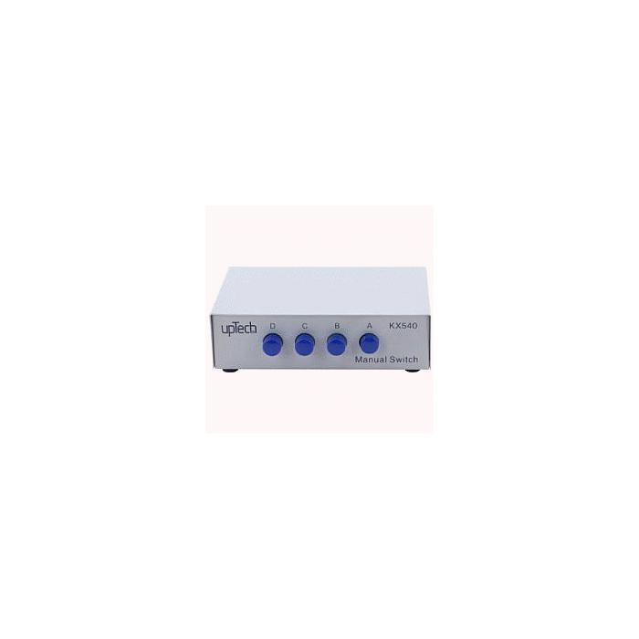 UPTECH (KX540) 3 MANUEL 1 GİRİŞ 9 PIN (D)/4 ÇIKIŞ 9 PIN (E) DATA SWITCH