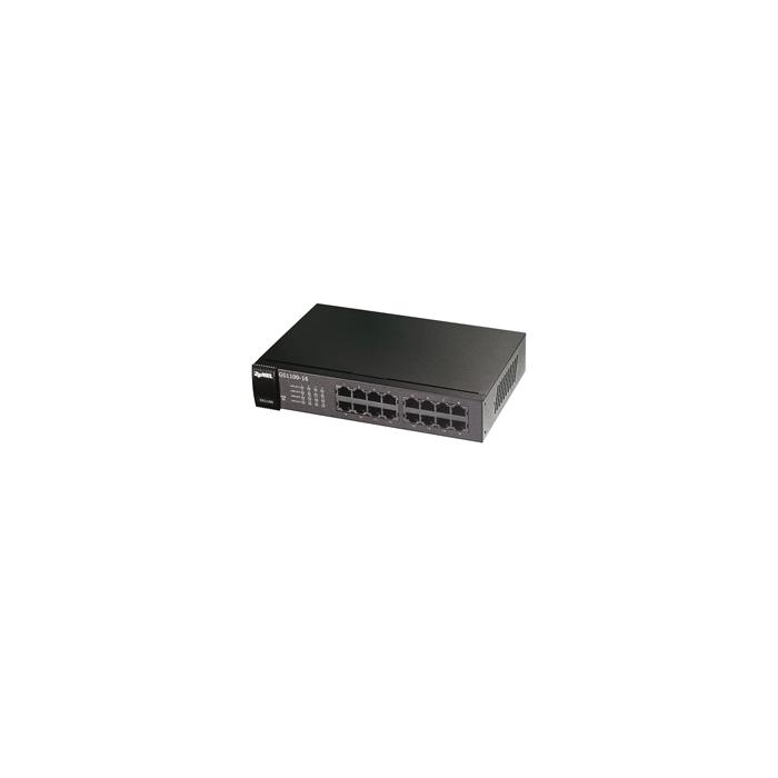 ZYXEL (GS1100-16-EU0101F) 16 PORT 10/100/1000 GIGABIT YÖNETİLEMEZ SWITCH