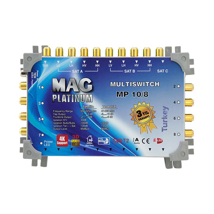10*8 SONLU UYDU SANTRALİ MAG PLATINUM