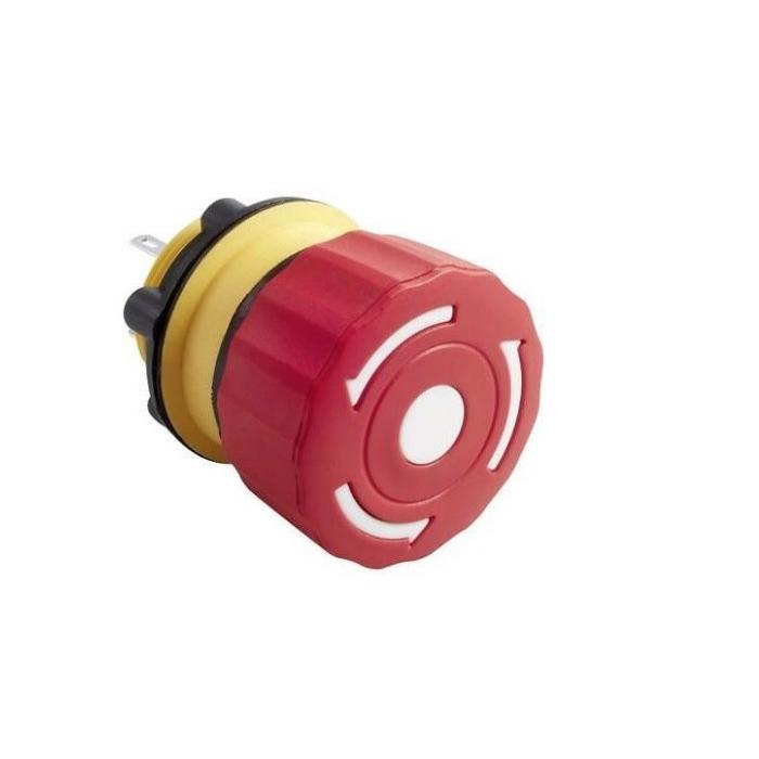 22MM ACİL STOP BAS ÇEVİR 4P 1NO/1NC (LAS1-A22Y-02TSB)