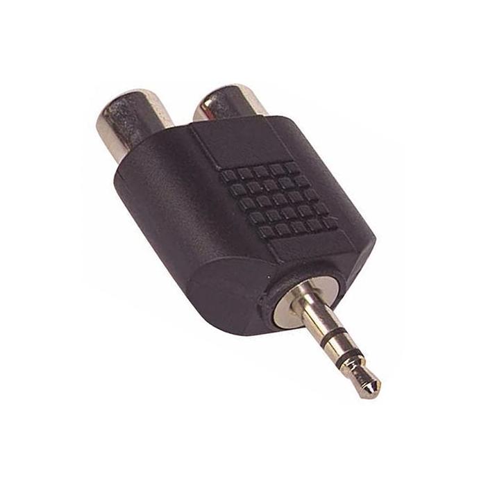 3.5 MM STEREO ERKEK/2RCA DİŞİ ÇEVİRİCİ JACK