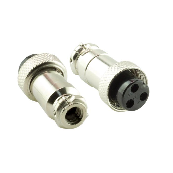 3 PİNLİ DİŞİ MAYK FİŞ