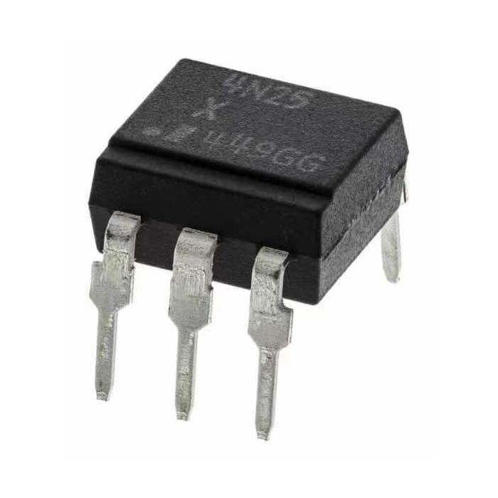 4N25  DIP-6 OPTOKUPLÖR ENTEGRE DEVRE