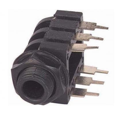 6.3 MM STEREO YATIK GİTAR JACK ŞASE