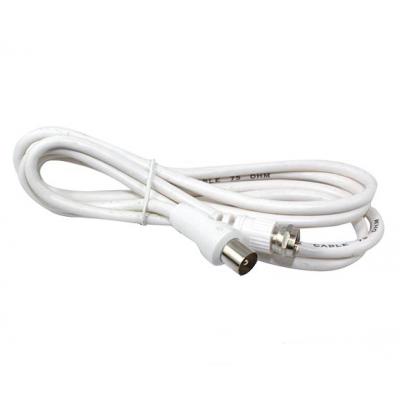 60 OHM ERKEK / F ERKEK 1.2 METRE BEYAZ KABLO