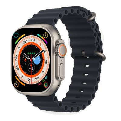 ASONIC W900 ULTRA IOS VE ANDROID UYUMLU 2.09 INCH GENİŞ EKRANLI GÜMÜŞ AKILLI SAAT