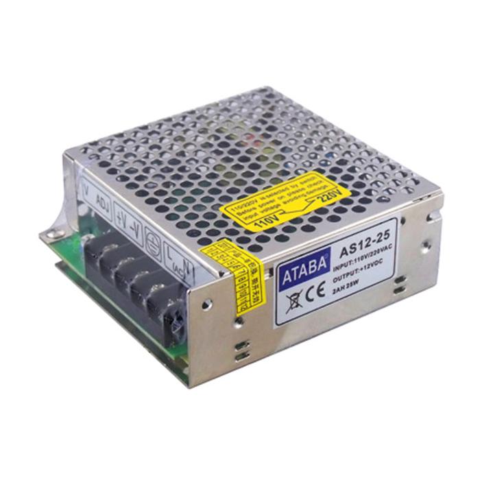 ATABA AS12-25 12 VOLT - 2 AMPER METAL KASA ADAPTÖR