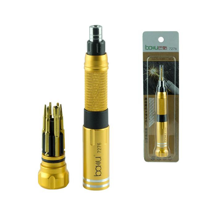 BAKU BK-7276 6 UÇLU HASSAS TORNAVİDA SETİ