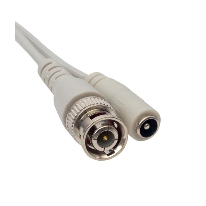 BNC GÜVENLİK KABLOSU DC DİŞİ JACKLI 5.5*2.1 30CM