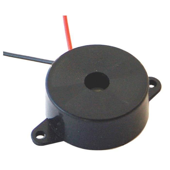 BUZZER 12 ~ 24VOLT DC 23MM KABLOLU DEVRELİ (IC-221)