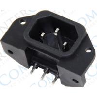 IC-212C C14 POWER SOKET ERKEK KULAKLI 90C PCB