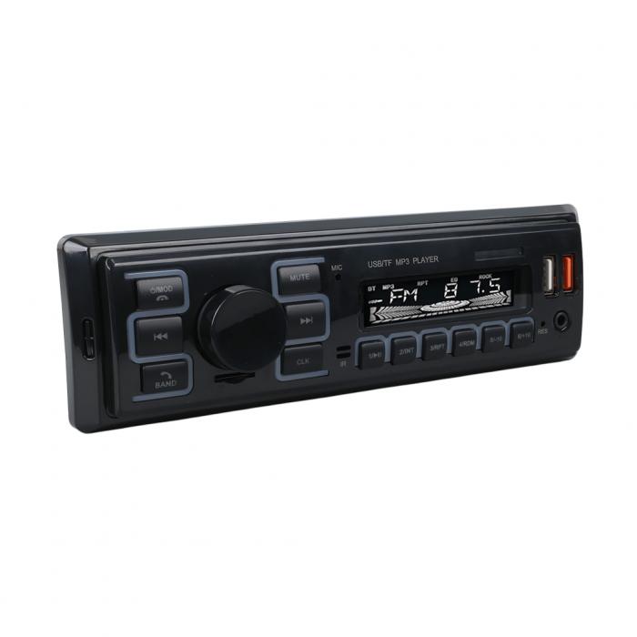 CARSTAR CS-970 7 RENKLİ ÇİFT USB/SD/FM/AUX/BLUETOOTH KUMANDALI OTO TEYP 4X60 WATT