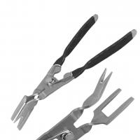 CARSTAR Q1 ARABA FAR TAMİR PENSESİ İÇ KLİPS KAUÇUK YÜZÜK ÇIKARMA PENSESİ PASLANMAZ ÇELİK (85X230MM)