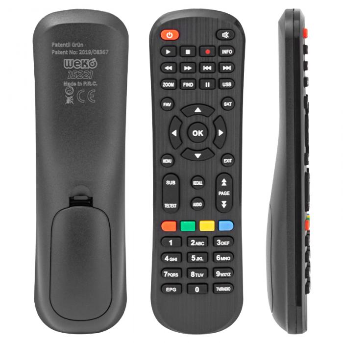 FULLY KR MAGBOX SIGMA*ORBİT*BOTECH 500 HD YENİ UYDU KUMANDASI (15221=34068) A-16J