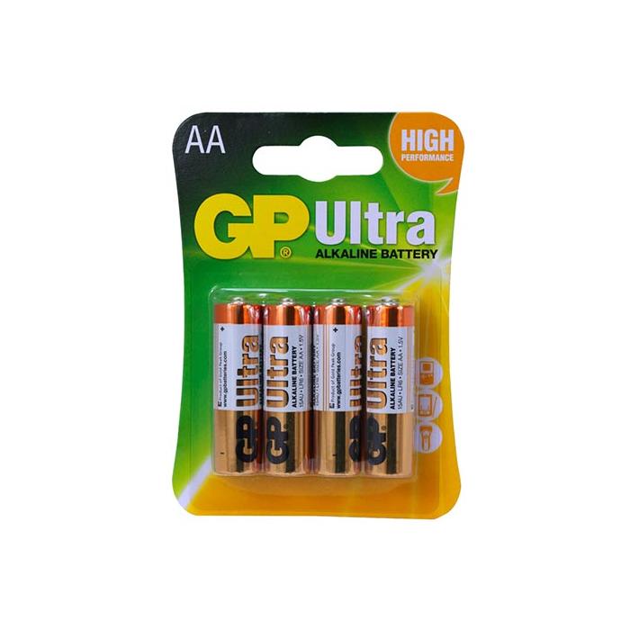 GP 15AU ALKALİN 1.5 VOLT AA KALEM PİL (4LÜ PAKET FİYATI)