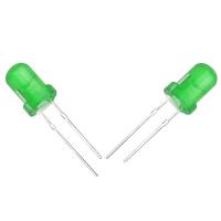 HALMET MANTAR LED 5MM YEŞİL MAT