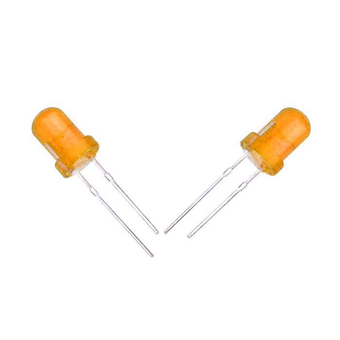 HALMET MANTAR LED 4.8MM TURUNCU