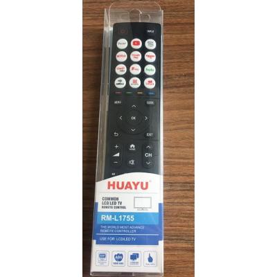 HUAYU RM-L1755 NETFLIX-YOUTUBE-HULU-PRIME VIDEO-GOOGLE PLAY-DISNEY TUŞLU UNIVERSAL LCD TV KUMANDA