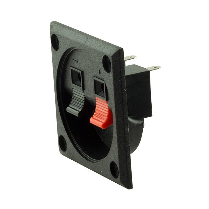 İKİLİ KARE 5.5CMX5.5 CM HOPARLÖR - SPEAKER TERMİNALİ