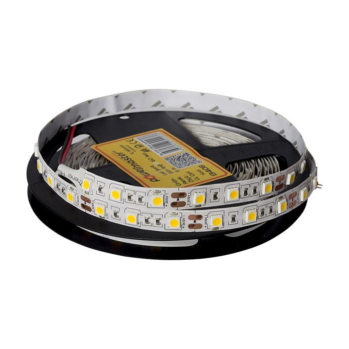 LED ŞERİT 3 ÇİPLİ PEMBE İÇ MEKAN SİLİKONSUZ 60 LED 5 METRE (5050)