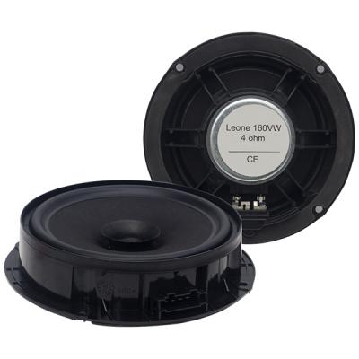 LEONE 160VW 16 CM 4 OHM 80 WATT PLASTİK ÇERÇEVELİ OTO HOPARLÖR (VOLKSWAGEN GRUBU VE SEAT-SKODA İÇİN) TEKLİ