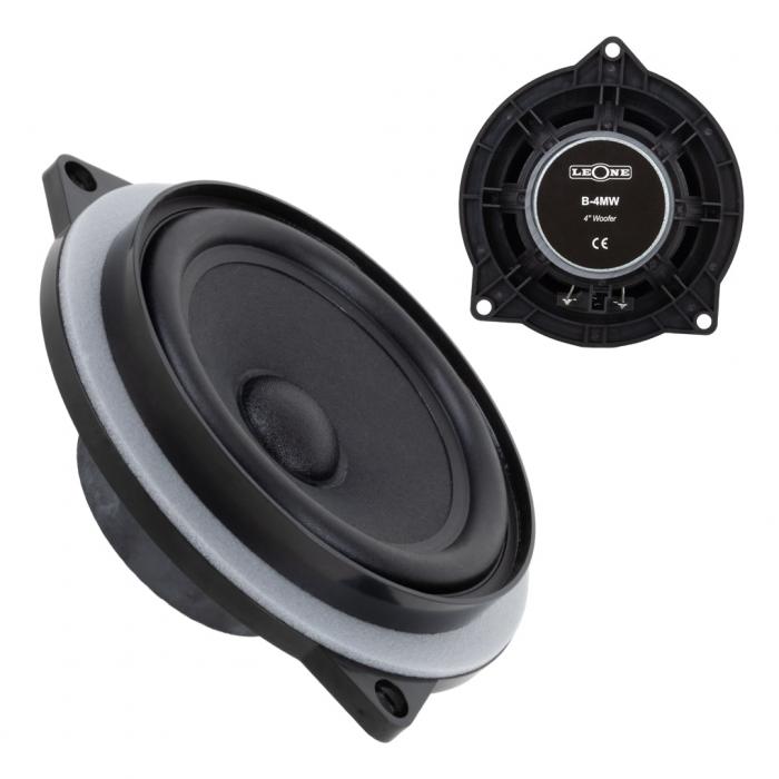 LEONE B-4MW 10 CM 50 WATT MAX 100 WATT METAL ÇERÇEVELİ OTO HOPARLÖR (MAGNET: 60X10MM)