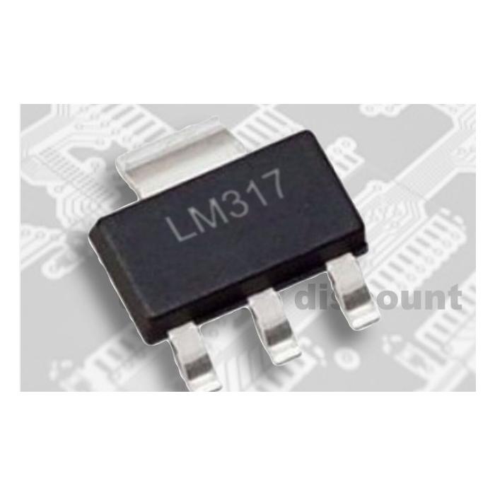 LM 317 SOT-223 SMD ENTEGRE DEVRE