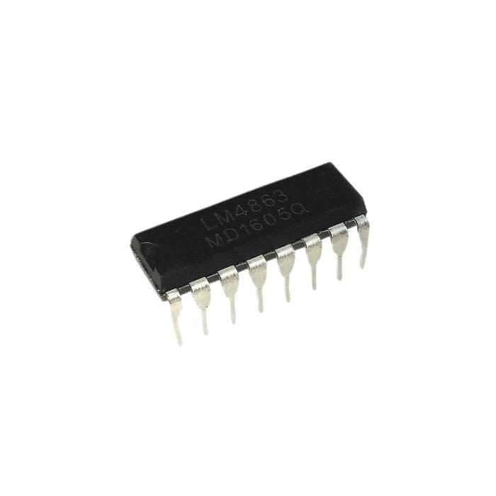 LM4863 DIP-16 ENTEGRE DEVRE
