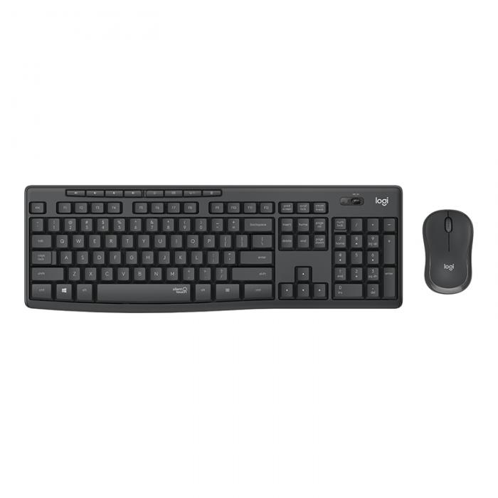 LOGITECH MK295 Q TR SİYAH SESSİZ KABLOSUZ KLAVYE+MOUSE SET 920-009804