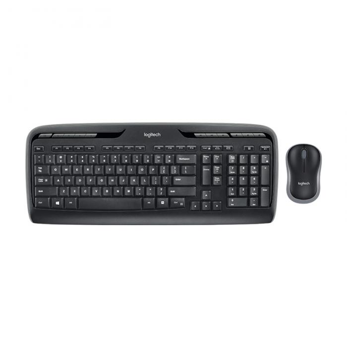 LOGITECH MK330 Q TR MM KABLOSUZ KLAVYE+MOUSE SET SİYAH 920-003988