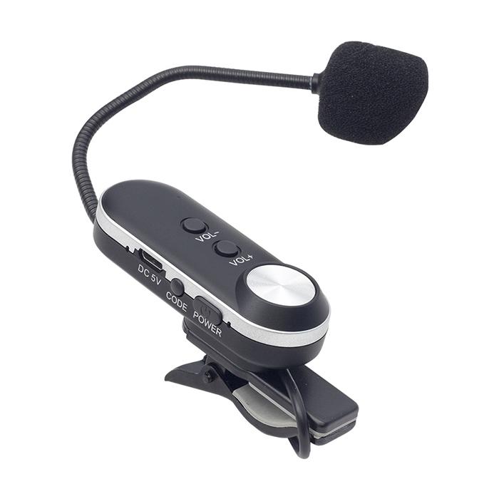 MAGICVOICE MV-1309E ŞARJLI KABLOSUZ YAKA MİKROFONU (VOLUME KONTROLLÜ)