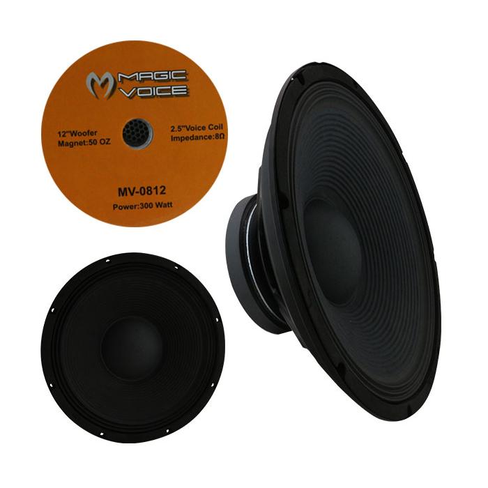 MAGICVOICE MV-0812 30 CM 400 WATT 12 YEDEK HOPARLÖR (MV-3412 İÇİN)