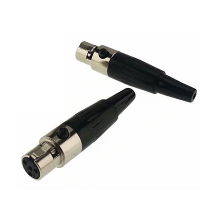 MİNİ CANON 4 PİN DİŞİ JACK FİŞ