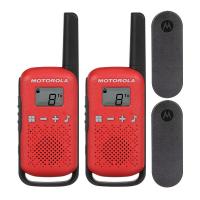 MOTOROLA TLKR-T42 PMR446 EL TELSİZİ 3LÜ PAKET 4 KM MEZİLLİ 8 KANAL (3 ADET İNCE PİL)