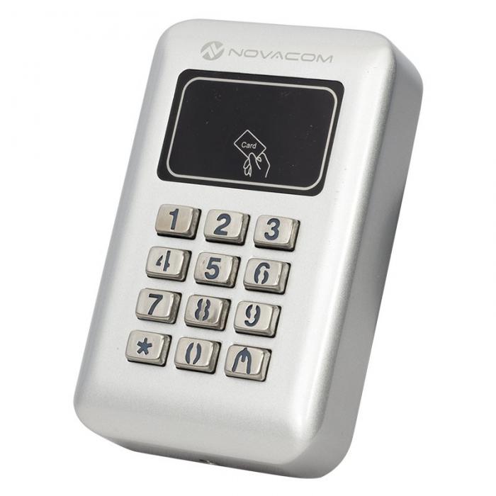 NOVACOM NC-MS03WP RFID - ŞİFREMATİK KART OKUYUCU SU GEÇİRMEZ OTOMATİK KAPI KİLİT (PİN - PROXİMİTY)