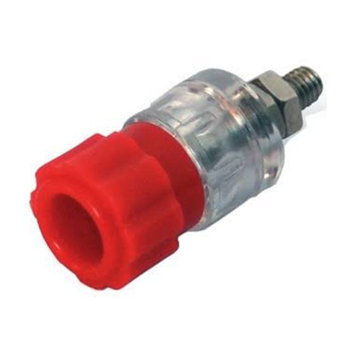 ORTA BOY ŞEFFAF KIRMIZI BORN KLEMENS (JS-910B)(IC-240C)