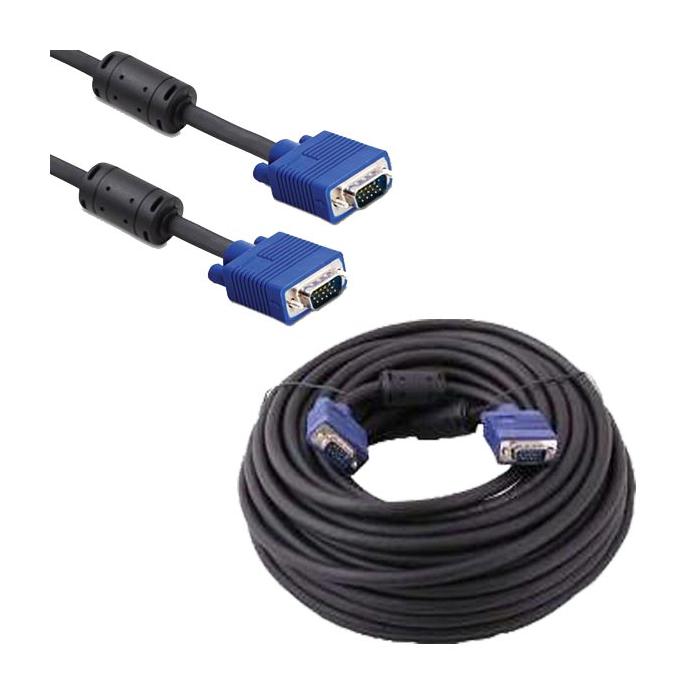 POWERMASTER PM-11097 15 PİN ERKEK/ERKEK 40 METRE VGA KABLO