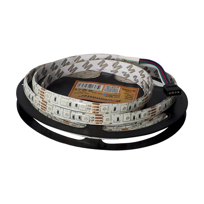 POWERMASTER LED ŞERİT 3 ÇİPLİ KIRMIZI DIŞ MEKAN SİLİKONLU 60 LED 5 METRE (5050)