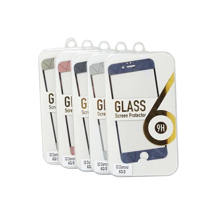 POWERMASTER KIRILMAZ CEP TELEFONU EKRAN KORUYUCU IPHONE 6G/S PLUS SILVER ÖN ARKA