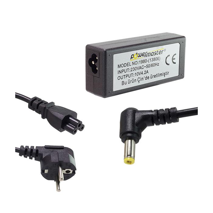 POWERMASTER PM-13806 10 VOLT - 4.2 AMPER 5.5*2.5 MM UÇLU YAZAR KASA ADAPTÖR
