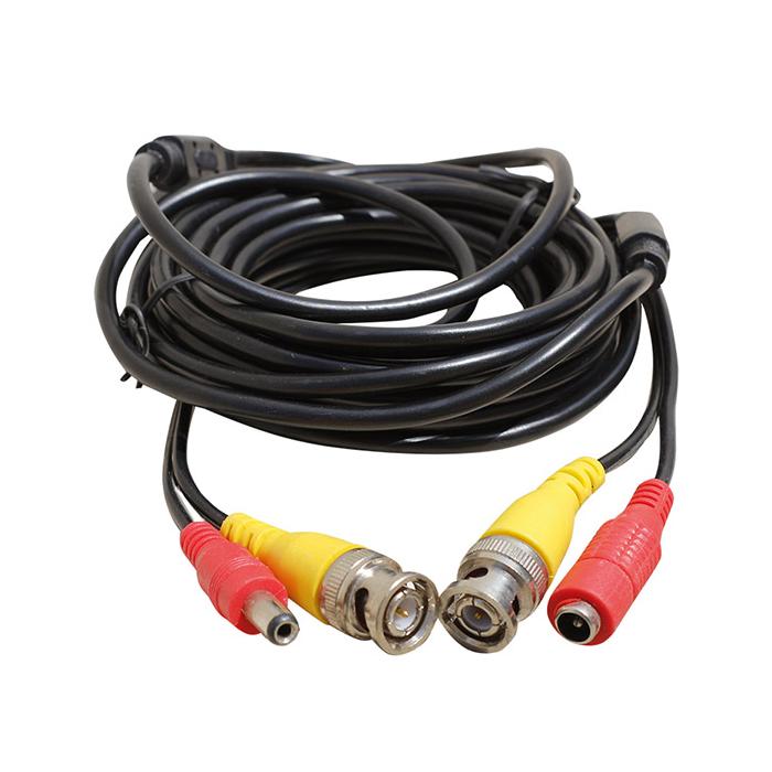 POWERMASTER PM-13817 10 METRE DİŞİ-ERKEK JACKLI POWER KABLO + BNC-BNC KABLO